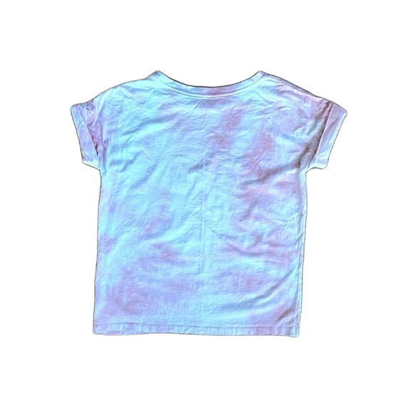 ALLSAINTS Pink Stamp Imogen Tie Dye T Shirt Tee Top   Women's Size Small - Picture 9 of 11